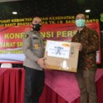 Penyerahan Bantuan KIT DNA kepada DVI POLRI untuk Identifikasi Penumpang Pesawat Sriwijaya Air SJ-182