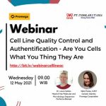 Recording Webinar Cell Line Quality Control and Authentification- Are You Cells What You Thing They Are