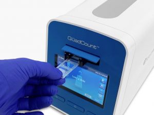 The Accuris QuadCount™ Automated Cell Counter