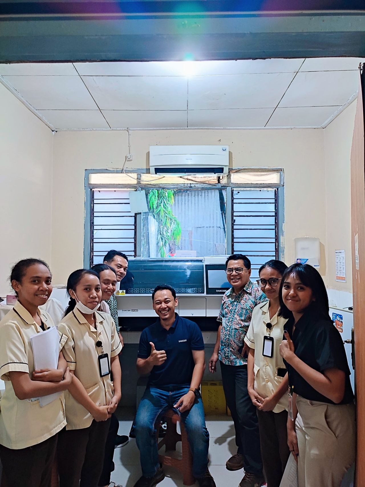 Installasi & Training Slide Stainer DP360 Dakewe Medical di RSUD Prof. Dr. W. Z. Johannes Kupang