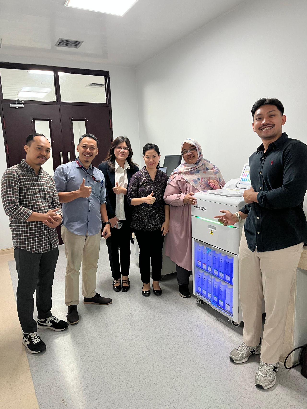 Installasi Tissue Processor HP300 di RSUD KOJA